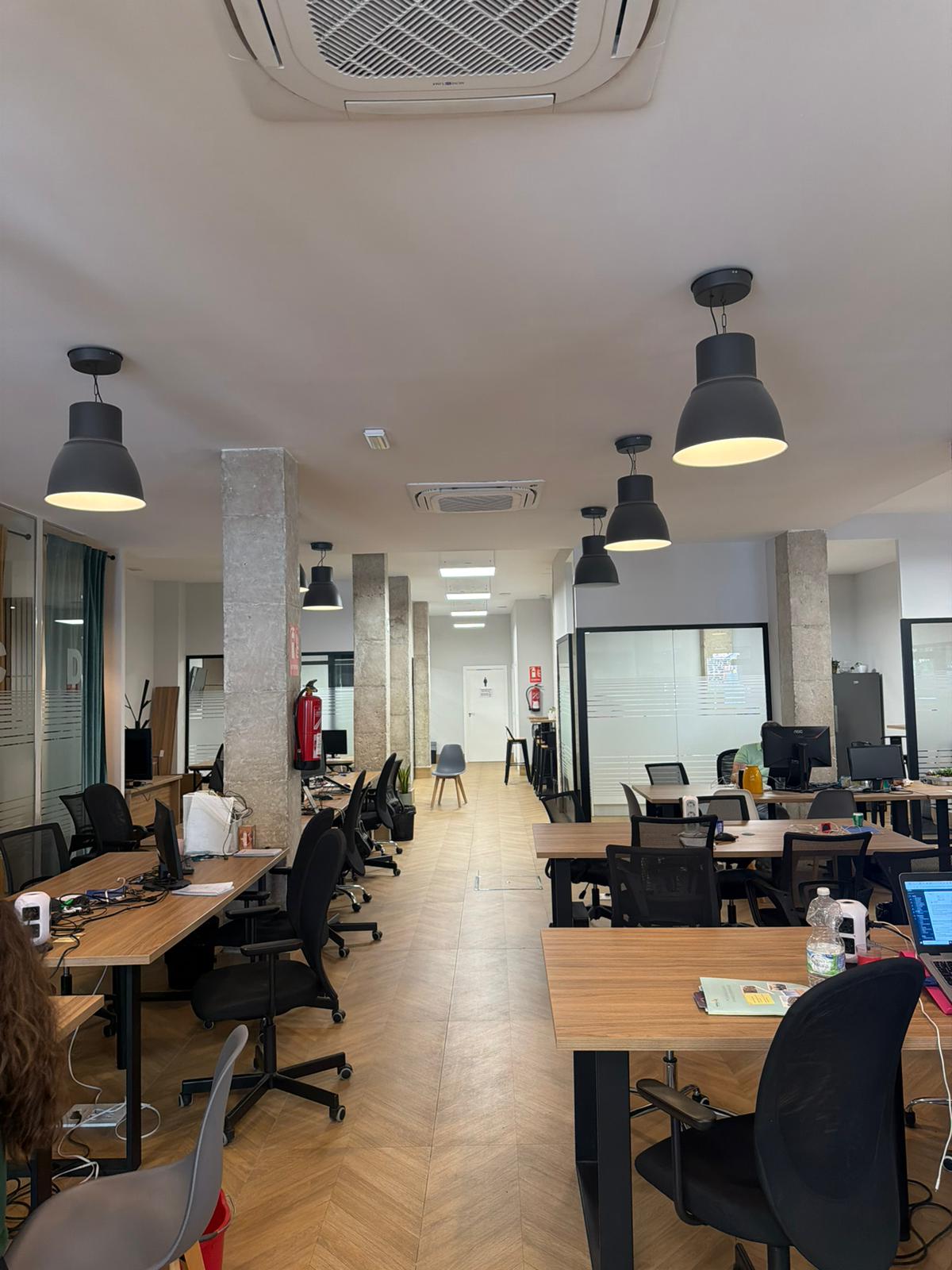 Main view of Just Work coworking